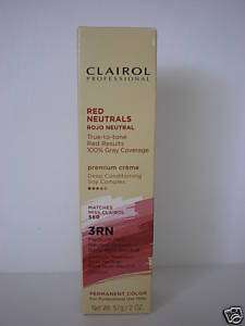 CLAIROL PROFESSIONAL HAIR COLOR 2oz~ANY LIST COLR $3.94  