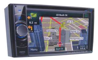 Clarion NX501 6.2 Touch Screen DVD Navi/GPS Player 729218019061 