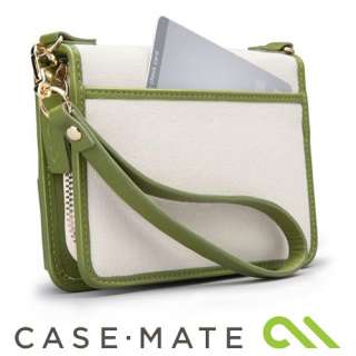 CASE MATE OLIVE CREAM KAYLA CLUTCH CASE FOR iPHONE 4  