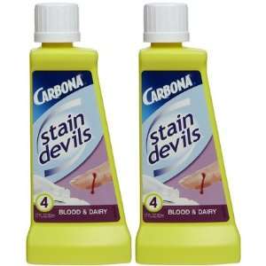 Carbona Stain Devils #4 Blood & Dairy, 1.7 oz 2 ct (Quantity of 4)