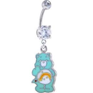    CARE BEARS Wish Bear Belly Ring Officially Licensed Jewelry