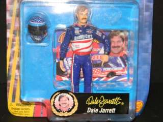 1998 TOY BIZ NASCAR #88 DALE JARETT FIGURE WITH CARD  