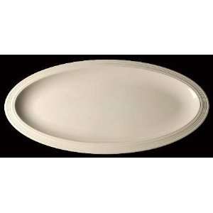   Casual Cream Oval Serving Platter, Fine China Dinnerware Kitchen