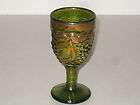 Elegant Imperial Glass Co. Irridescent Green Cordial Sh