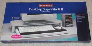   Desktop Supershelf II   Computer Monitor Stand and Keyboard Shelf