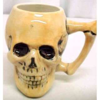  Cool Ceramic Skull Coffee Mug Cup Goth Evil