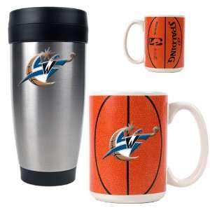   Tumbler & Game ball Ceramic Mug Set   Primary Logo