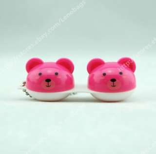 11 Type animal Faces Contact Lens Case Holder Box C31  