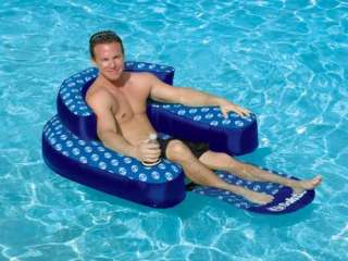 New Nylon Convertible Swimming Pool Lounge Chair Raft  