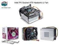 Cooler Master Intel P4 Socket 478 up to 3.2Ghz Aluminum HeatSink CPU 