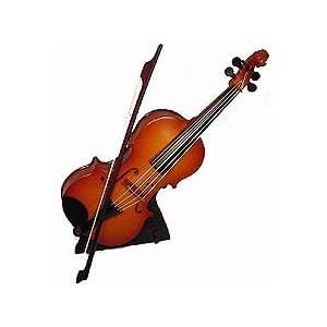  Charming and Detailed Grand Violin Musical Box Figurine 