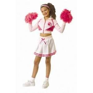  Pink Cheerleader Child Halloween Costume Size 8 10 Medium 
