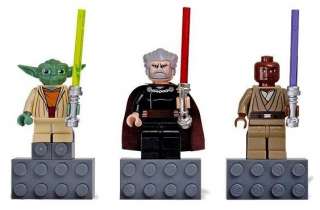 Lego NEW Star Wars Yoda, Count Dooku, and Mace Windu Mini Figure 