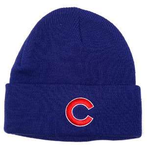  Chicago Cubs Cuff Knit Cap One Size Fits Most Sports 