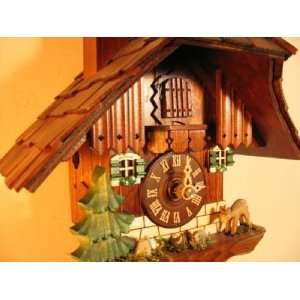  Cuckoo Clock, Animated Chimney Sweep, Model #1216