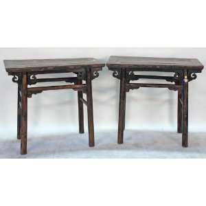  Antique Chinese Wine Side Table, circa 1700s, Shanxi Province China 