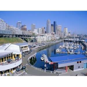  City Skyline and Waterfront, Seattle, Washington State 