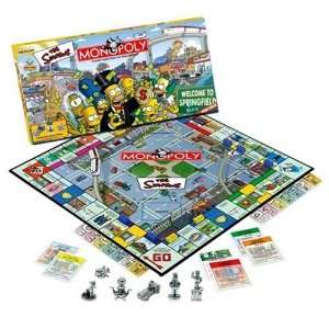  Usaopoly Simpsons Monopoly Toys & Games