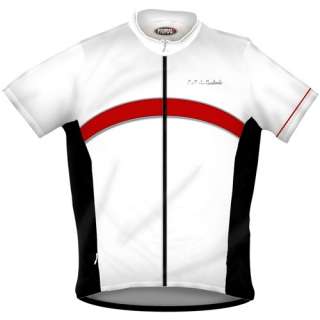 Primal Wear Black Label White Mens Cycling Jersey XL Bike Bicycle 