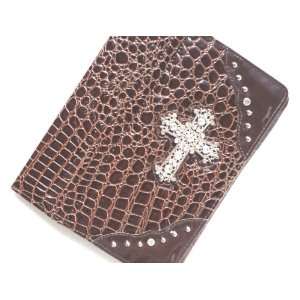   Case iPad 2 3 Case Cover Rich Coffee Colored with Bling Rhinestone