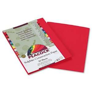   Peacock Sulphite Construction Paper PACP6909 Arts, Crafts & Sewing
