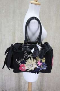  Devoted to Sun Daydreamer Terry Shoulder Bag Tote Black Butterfly