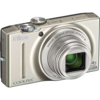 Nikon COOLPIX S8200 Digital Camera Silver Refurbished 610696377272 