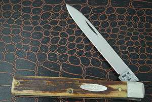 CASE XX 10 DOT 1980 INDIA STAG DOCTORS KNIFE 5185 SSP  