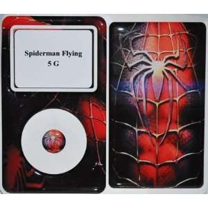  Spiderman Flying iPod Classic 5G Skin Cover Automotive