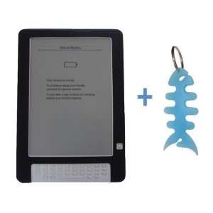  Skin Case Cover + Fishbone Style Keychain for  Kindle DX 