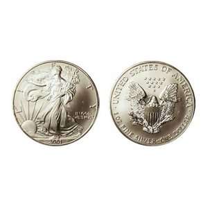 United States Silver Dollar, 2001 Bullion  