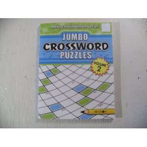 Jumbo Crossword Puzzles Volume 4 Toys & Games