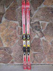   One D504 Downhill Skis w Salomon 900S Drive Plus Bindings 180cm  
