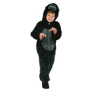 NEW Toddler Boys Plush GORILLA Dress Up Costume Size 2 4T Black child 