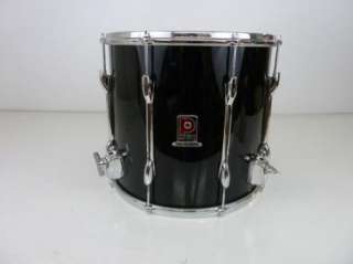 Premier Resonator Drum Set 24,12,13,16*Black Birch 80s  