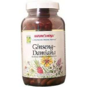  Ginseng Damiana 250C 250 Capsules