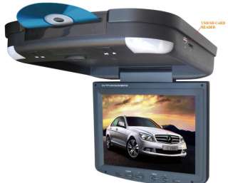 10.4 TFT LCD Roof Mount DVD Monitor IR/FM Transmitter  