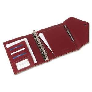    style binder organizer for 2009, 5 1/2x8 1/2, red