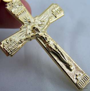Basilica Of Rome Easter Communion Gold Cross Medal  