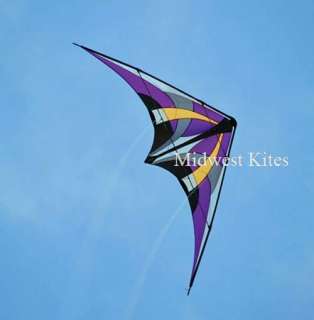 Zephyr   Eggplant Color   Dual Line Sport Stunt Kite by Prism RTF 