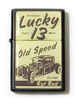 The Proteus Press Tattoo Store   Lucky 13 Rat Speed Lighter Photostone 