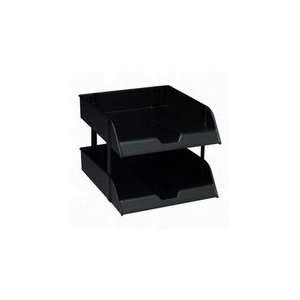  Front Load Desk Trays with Risers