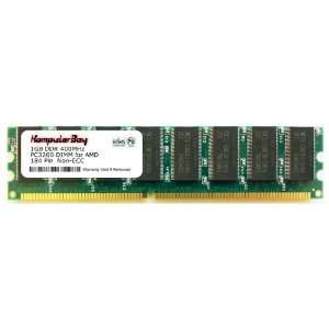  1GB DDR PC3200 400MHz DIMM Desktop RAM for AMD based motherboards 