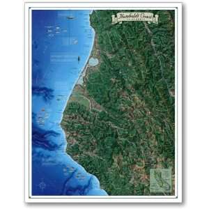  Map of the Humboldt Coast, California
