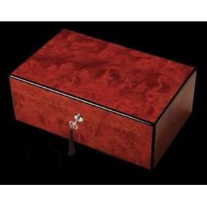  Diamond Crown Windsor African Bubinga 90 ct Cigar Humidor 