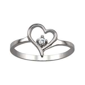  Diamond Heart Promise Ring Jewelry