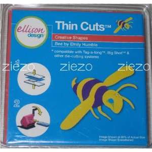  Ellison/Sizzix Thin Cuts Die Bee 22697 Arts, Crafts 