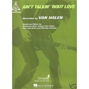    Sheet Music Aint Talkin Bout Love Van Halen 47 