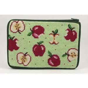  Cosmetic Purse   Apples   Needlepoint Kit Arts, Crafts 