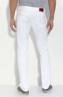 Lacoste Slim Straight Leg Jeans (White Wash)  